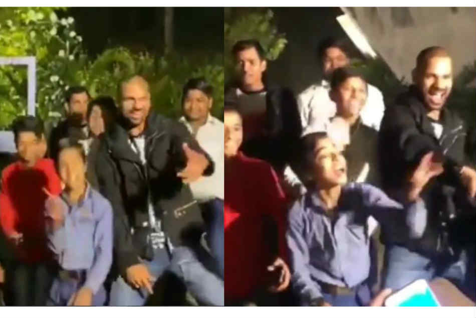 Shikhar Dhawan Shares Adorable Video Of Him Dancing With Kids Shikhar Dhawan Shares Adorable Video Of Him Dancing With Kids