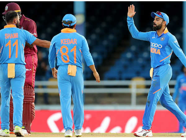 విండిస్‌తో మూడు వన్డేల సిరిస్‌కు జట్టు : 