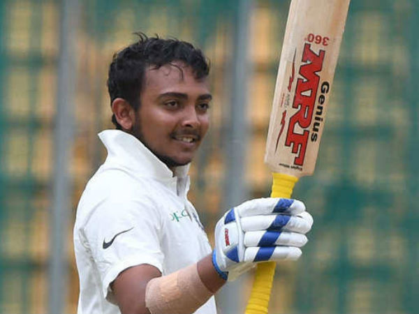 పృథ్వీషా విశ్వరూపం: