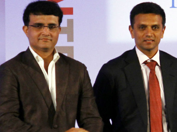 ద్రవిడ్‌తో దాదా భేటీ