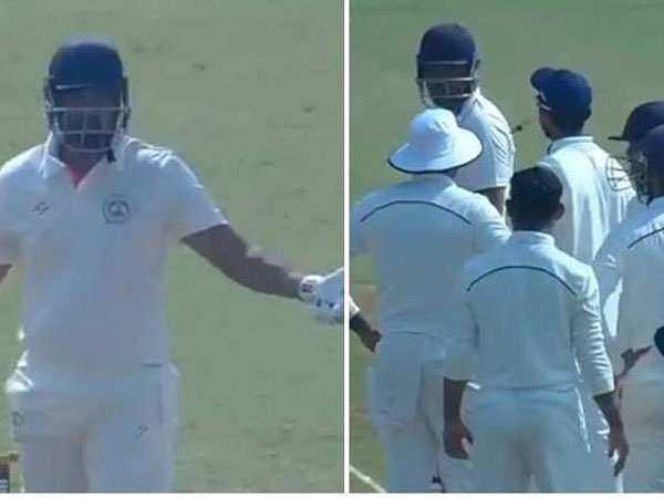 పఠాన్‌, రహానే మధ్య వాగ్వాదం: