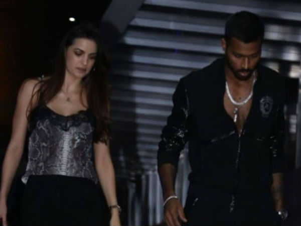 నటాషాతో దిగిన ఫొటోను