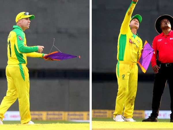  గాలిపటం వల్ల నిలిచిన మ్యాచ్‌