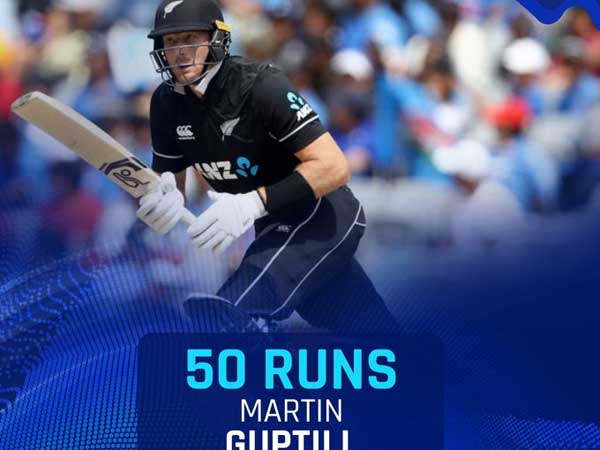 29 బంతుల్లో గప్తిల్ హాఫ్ సెంచరీ: