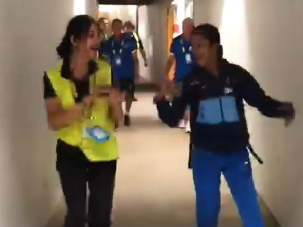 సెక్యూరిటీ గార్డుతో డ్యాన్స్‌: