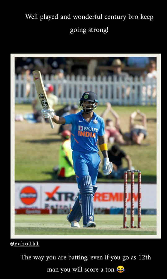 Shikhar Dhawan Says KL Rahul can score a hundred even as a 12th man