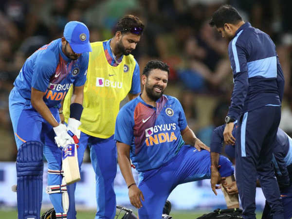 రోహిత్ రిటైర్డ్ హర్ట్..