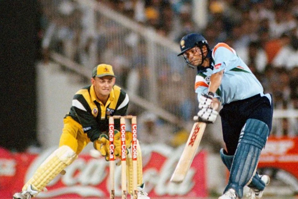 On This Day Sachin Tendulkar summoned Desert Storm Against Australia in Sharjah On This Day Sachin Tendulkar summoned Desert Storm Against Australia in Sharjah