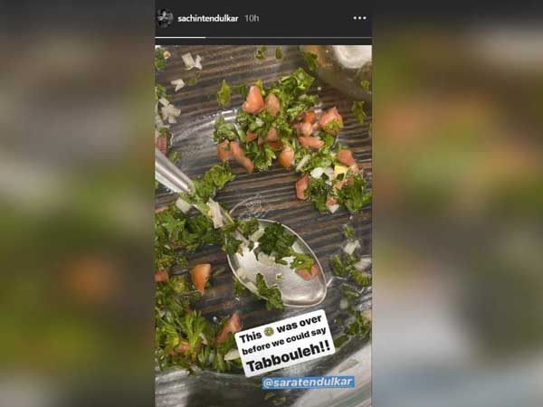  కబాబ్స్ చేసిన సారా: