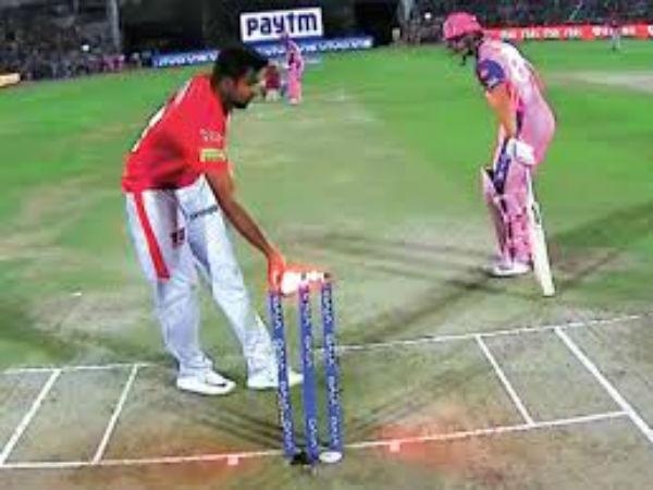  మన్కడింగ్‌ ద్వారా బట్లర్ ఔట్: