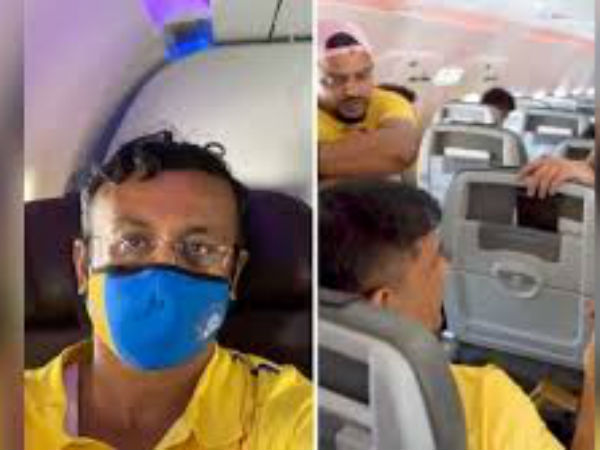 MS Dhoni swaps his business class seat with economy class passenger