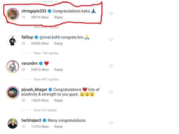 Cricket Fraternity Congratulates Virat Kohli, Anushka Sharma On Pregnancy