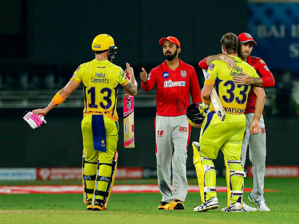 చెన్నై 7/2, పంజాబ్ 7/1..