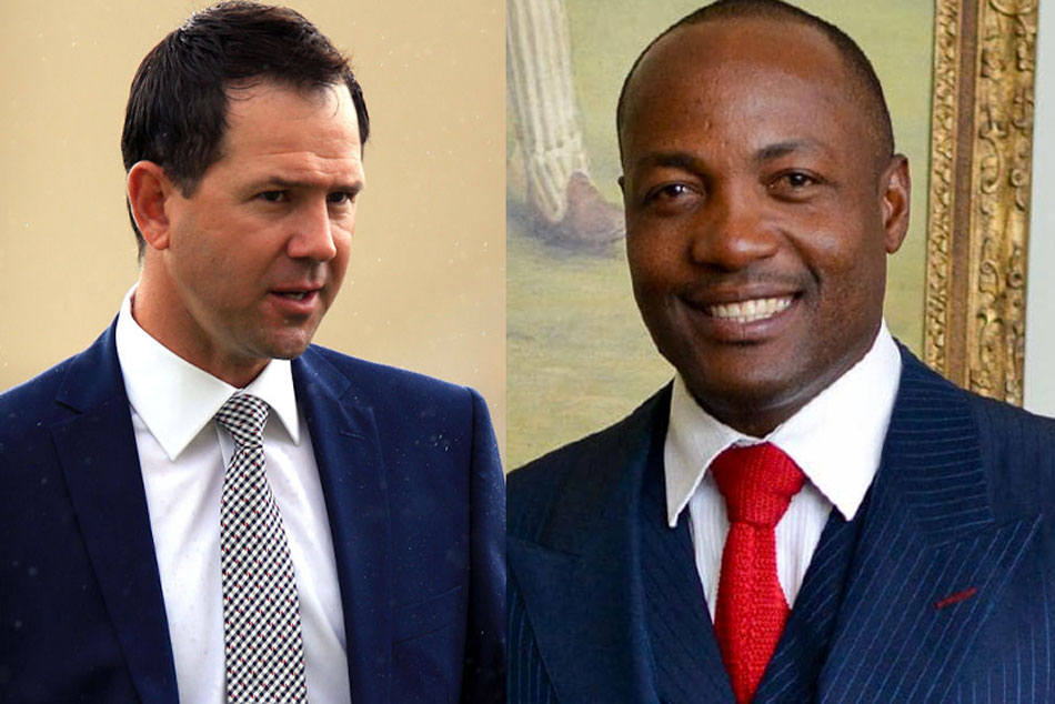 Ricky Ponting and Brian Lara to be in commentary box together for the 1st time Ricky Ponting and Brian Lara to be in commentary box together for the 1st time