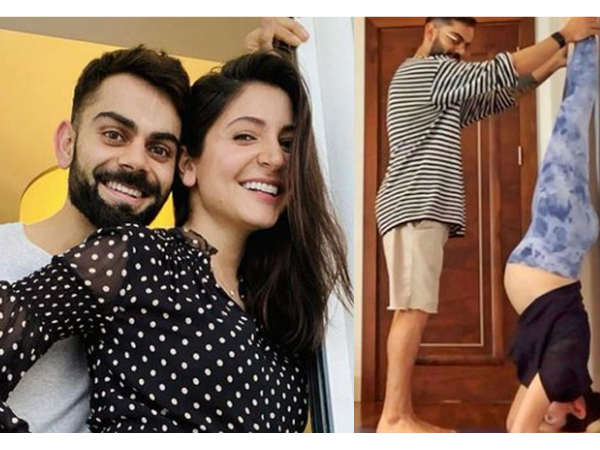 అనుష్క శీర్షాస‌నం: