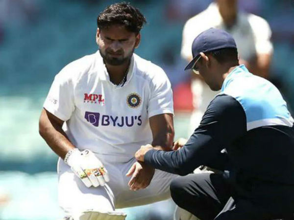 పంత్‌కు గాయం..