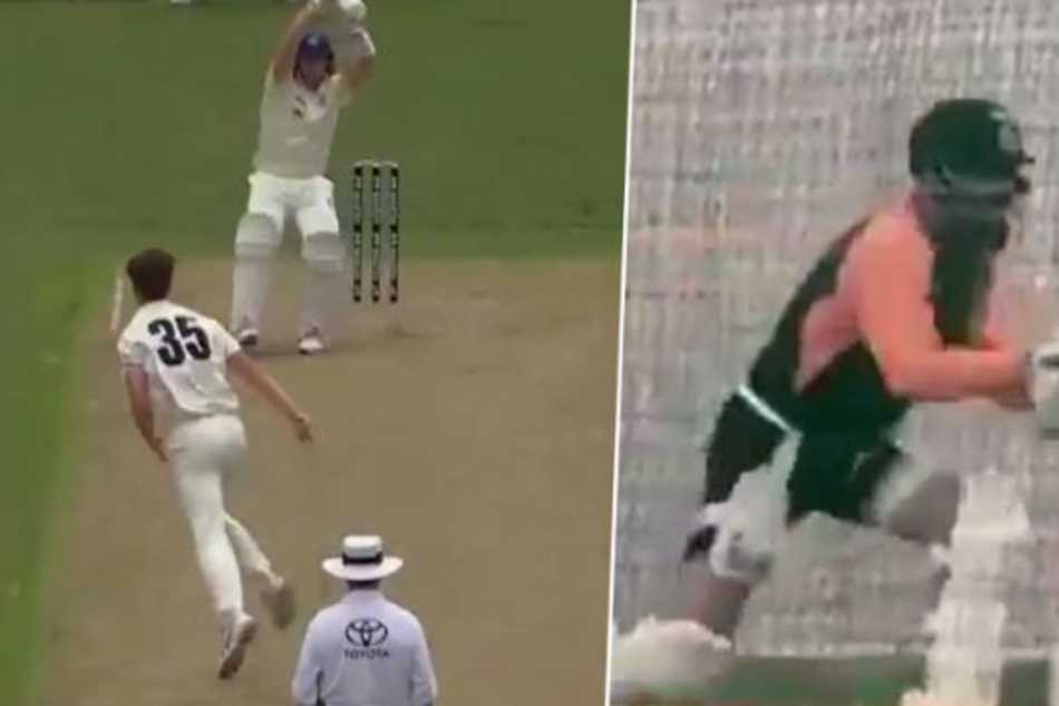 India vs England: Virat Kohli imitates Steve Smiths batting style during training India vs England: Virat Kohli imitates Steve Smiths batting style during training