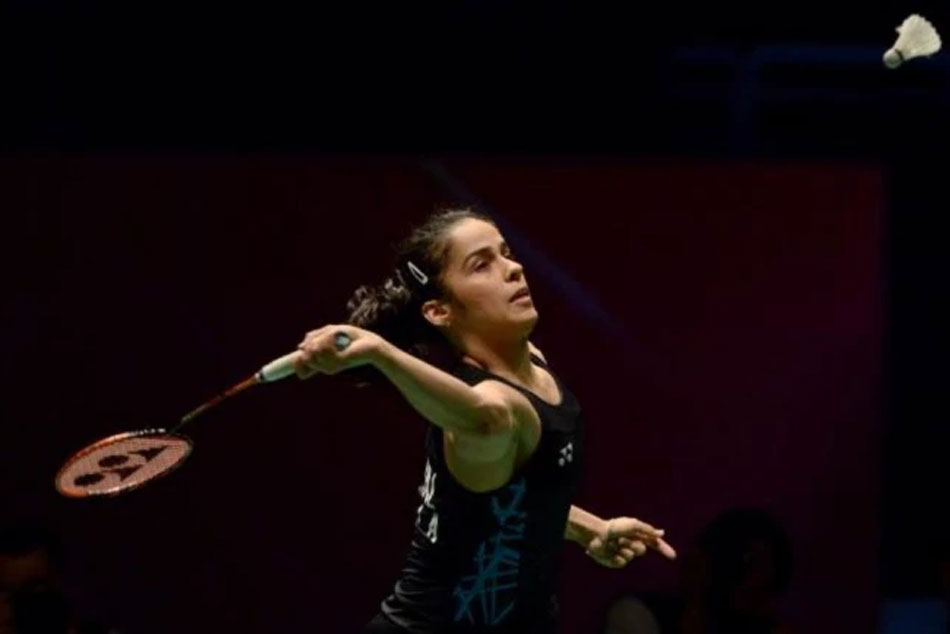 Saina Nehwal beat Marie Batomene to enters Orleans Masters quarters Saina Nehwal beat Marie Batomene to enters Orleans Masters quarters