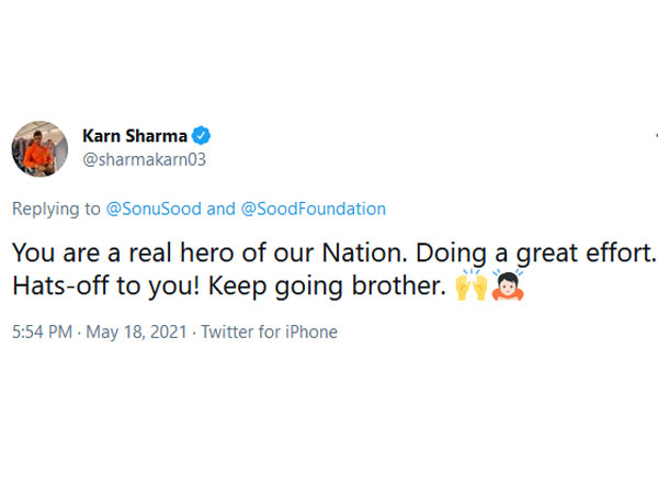 మీరు రియల్ హీరో బ్రో..