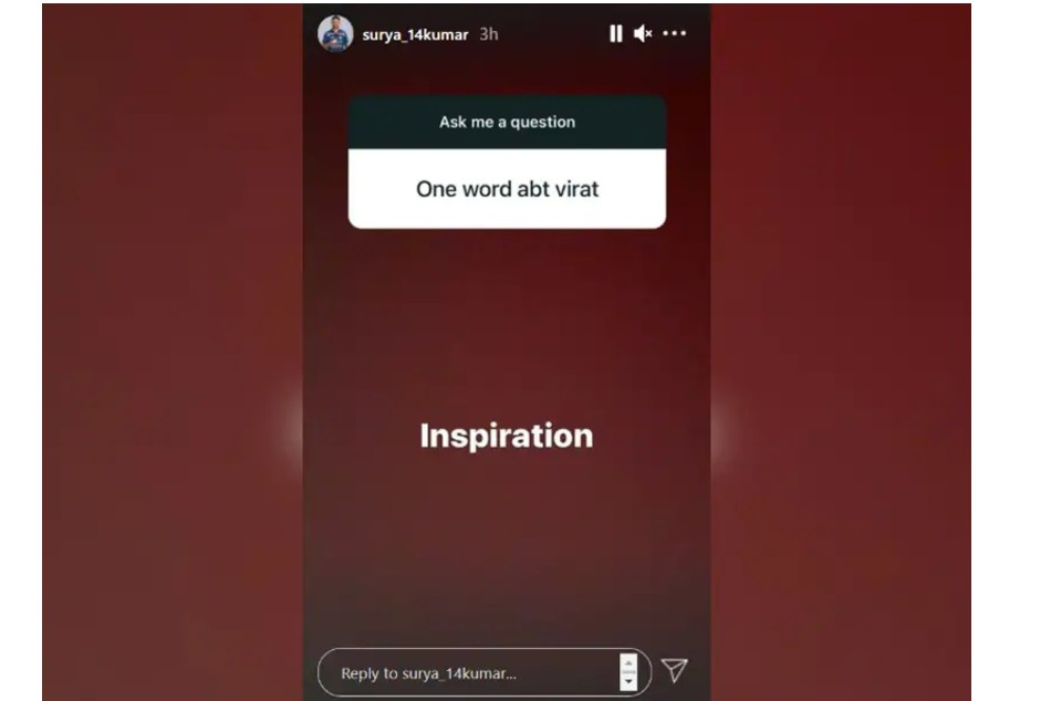 MIs Suryakumar Yadav describes Virat Kohli, MS Dhoni and Rohit Sharma in one word each MIs Suryakumar Yadav describes Virat Kohli, MS Dhoni and Rohit Sharma in one word each