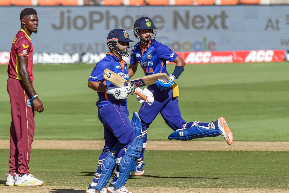 India vs West Indies: Shreyas iyer(80) and Rishabh pant(56) Half Centuries.. West indies Target 266 Runs India vs West Indies: Shreyas iyer(80) and Rishabh pant(56) Half Centuries.. West indies Target 266 Runs