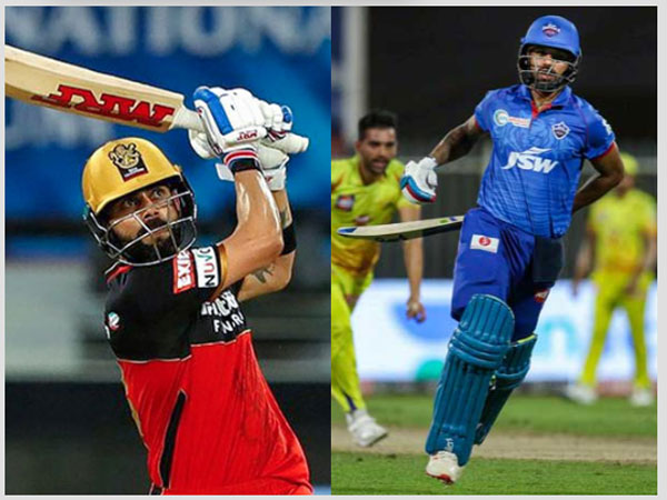 రెండో స్థానంలో కోహ్లీ, ధావ‌న్