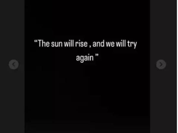 సూర్యుడు మళ్లీ ఉదయిస్తాడు..