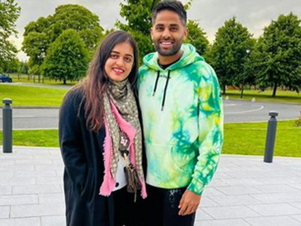 Suryakumar Yadav wishes to wife Devisha Shetty on her birthday