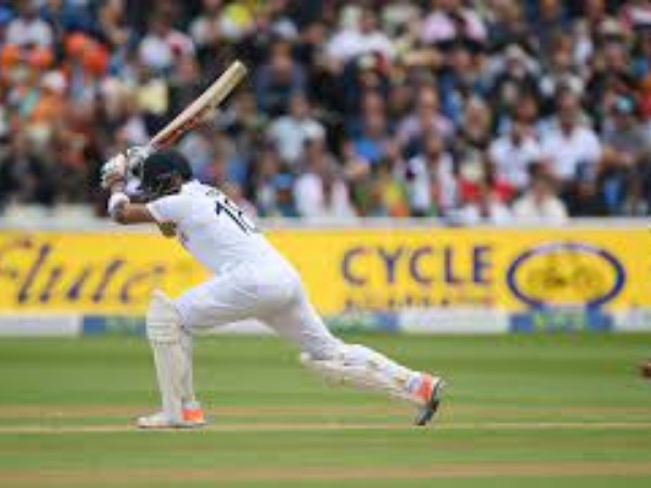 పచ్చని గడ్డితో పిచ్..