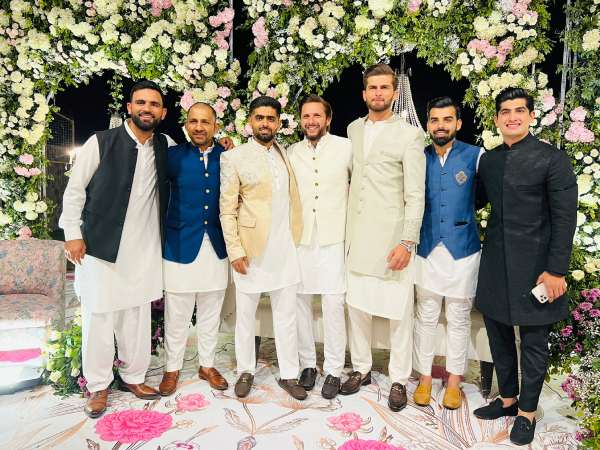 Shaheen Afridi marries fiance in presense of his teammates