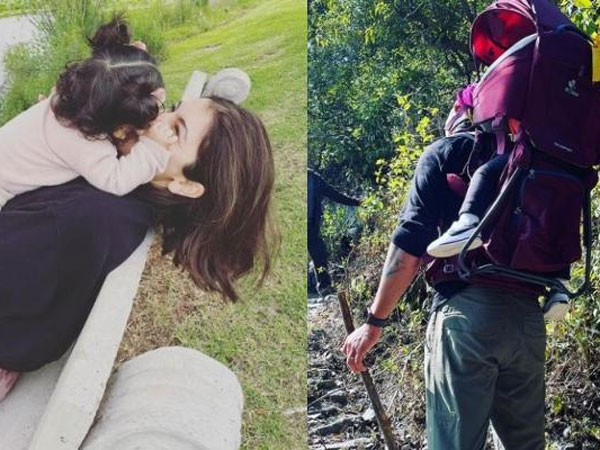 Virat Kohli is enjoying time with his family