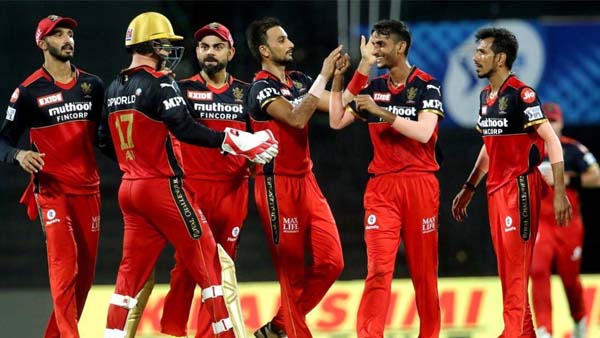 RCB big score in practice match RCB big score in practice match