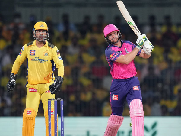 csk rr first innings report