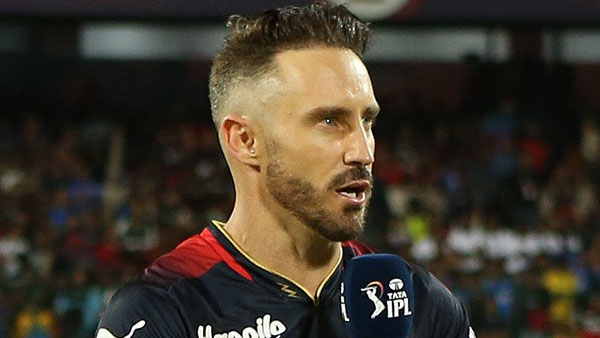 Faf du Plesis fined and Avesh repremended