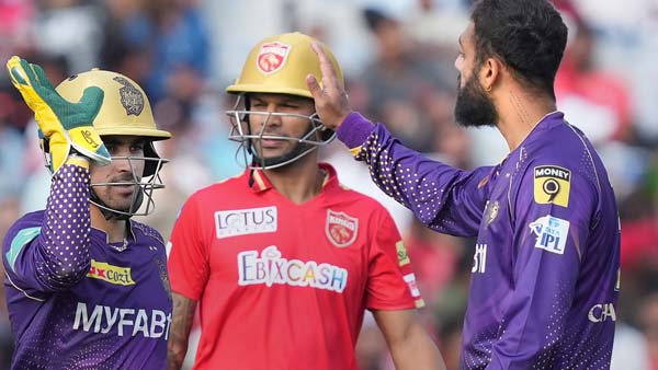 PBKS vs KKR 2nd Innings Start delayed due to floodlight failure