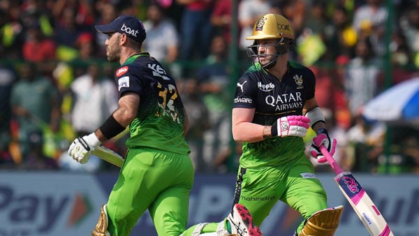  Rajasthan Restrict Bangalore to 189/9 after Du Plessis, Maxwell Cameos with bat