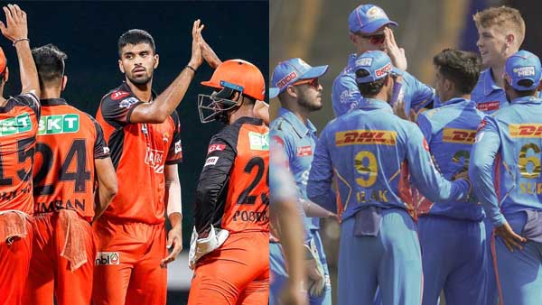 SRH Playing XI vs MI