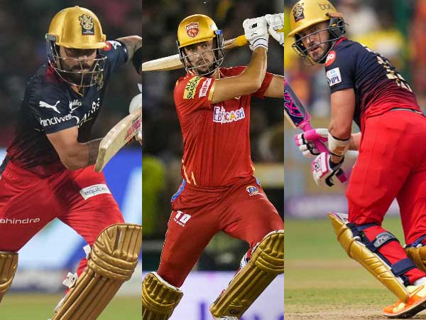 Virat Kohli Matt Short Faf Du Plessis