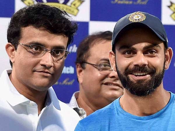 virat kohli sourav ganguly