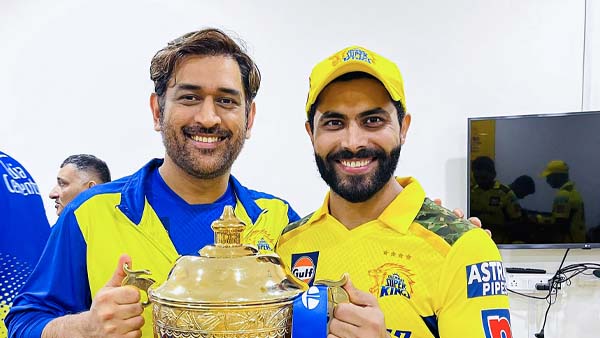 IPL 2023 special pooja organized for IPL Trophy by CSK management