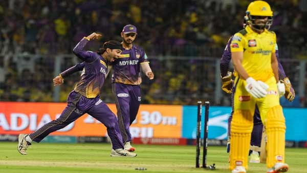 KKR defeat CSK to be alive in competetion