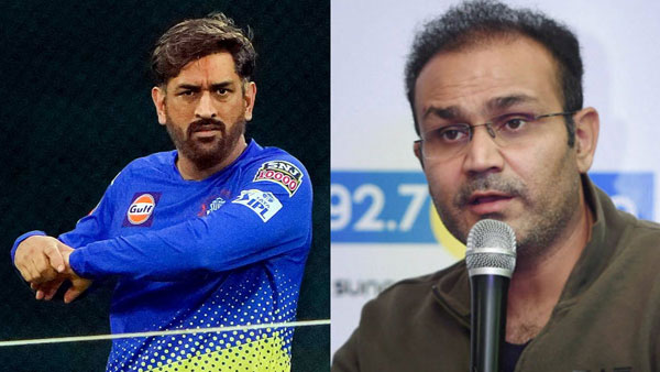 MS Dhoni Virender Sehwag