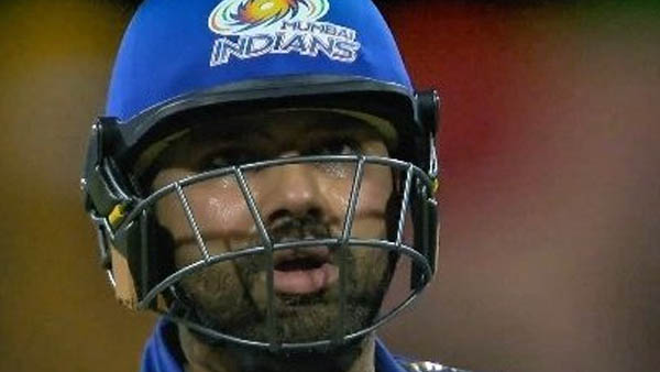  Rohit Sharma reaction after Faf du plessis 