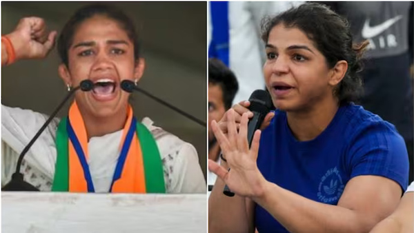 Sakshi Malik and Babita Phogat engage in war of words.