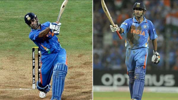 Gautam Gambhir MS Dhoni