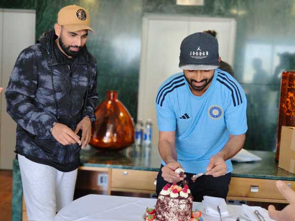 Team India celebrates Ajinkya Rahane birthday