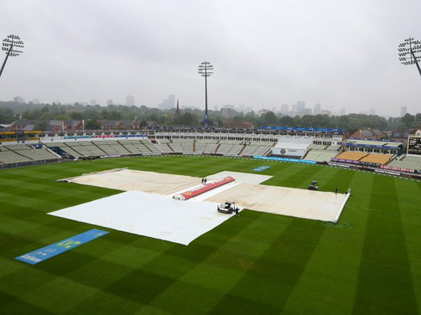 First Session WASHED OUT at rainy Edgbaston