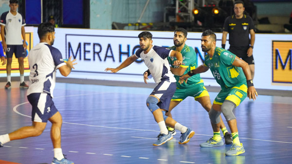  Telugu Talons register their third victory in Premiere Handball League