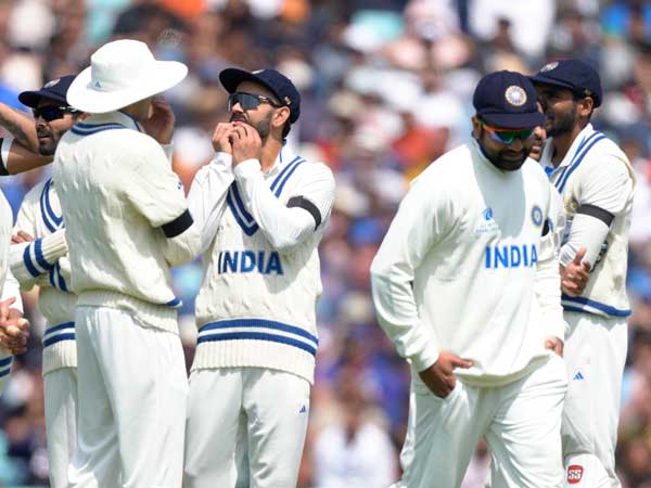 Captain Rohit Sharma looses his cool on his bowlers.