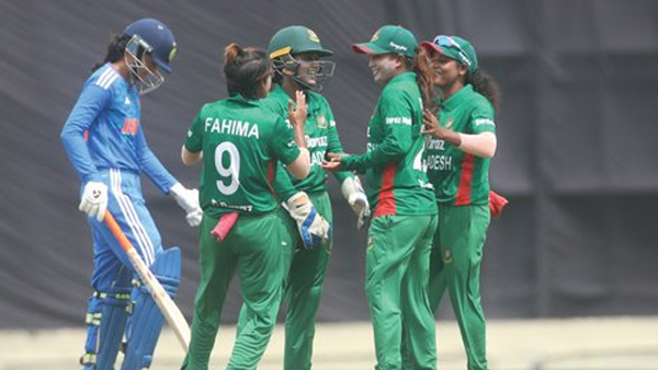  Shamima and Rabeya power Bangladesh to 4-wicket win
